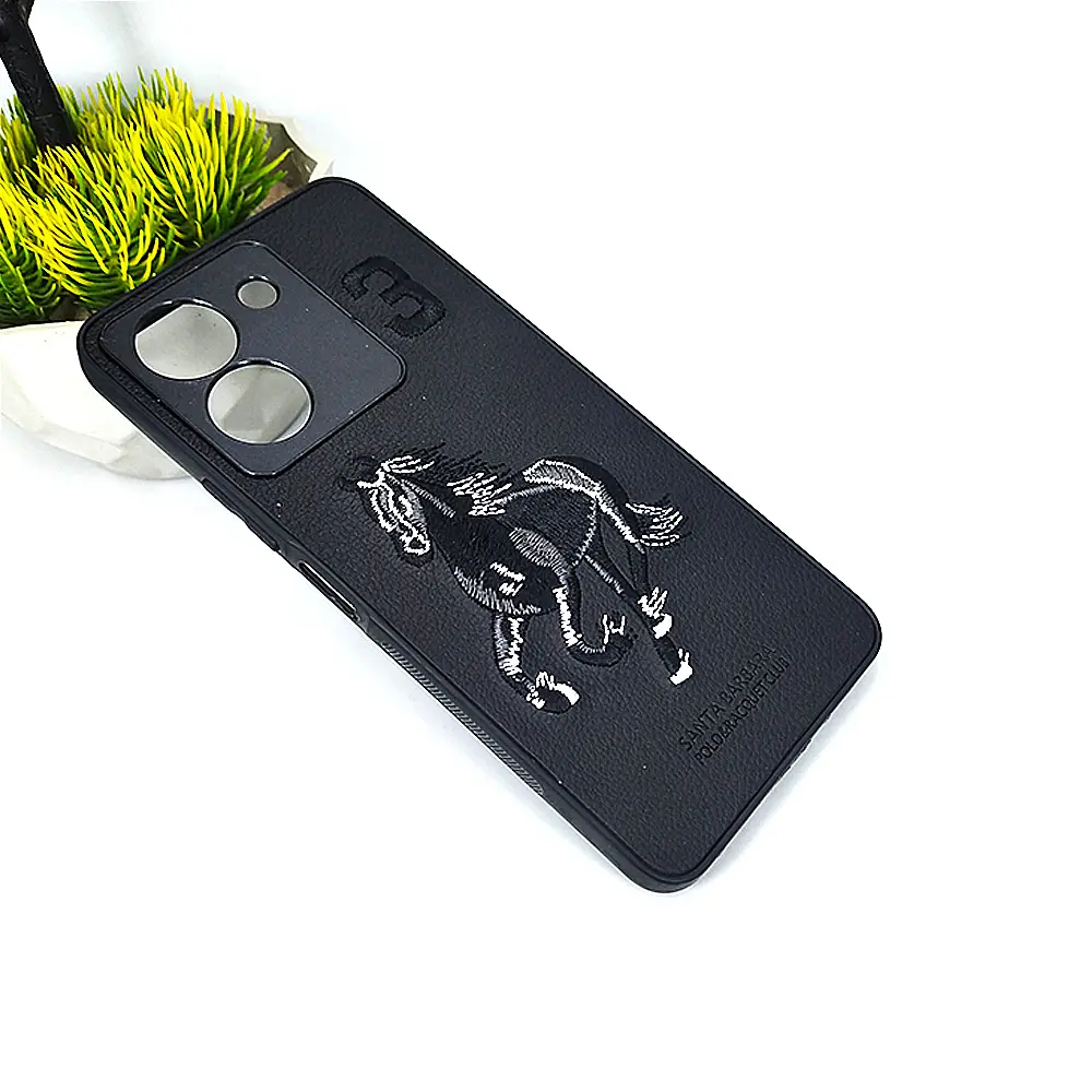 Vivo Y36 4G|5G|Y27s Santa Barbara Polo Back Case (Black)