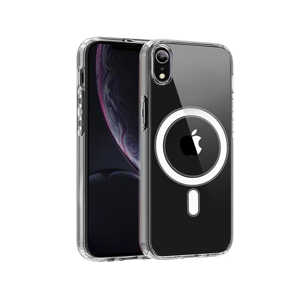 iPhone XR Magnetic Magsafe Wirelees Transparent Back Case