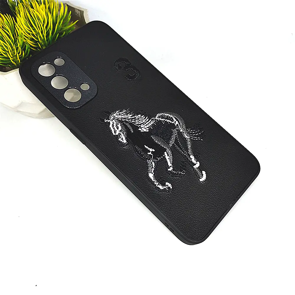 Oppo Reno 5 4G|Realme GT Master Edition Santa Barbara Polo Back Case (Black)