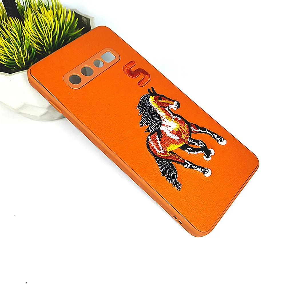 Samsung Galaxy S10 Plus Santa Barbara Polo Back Case (Brown)