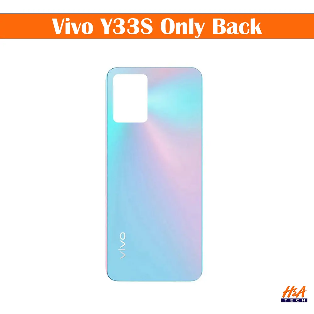 [HS9VIY33S-3-3] Vivo Y33S Only Back (Blue)