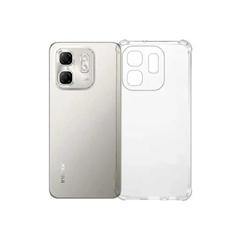 Infinix Hot 50i|Smart 9 1.5mm TPU|Transparent Back Case