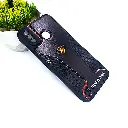 Black Brand Logo Printed Soft Silicone Back Case for Infinix Smart 4