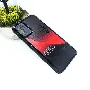 Samsung Galaxy A02s Glossy Shine 3D Printed Car Brand Logo Back Case (Red)