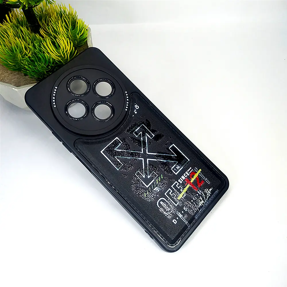 [PO14BMI14C-50-2] Xiaomi Redmi 14C Soft Silicone Printed Back Case (Black)