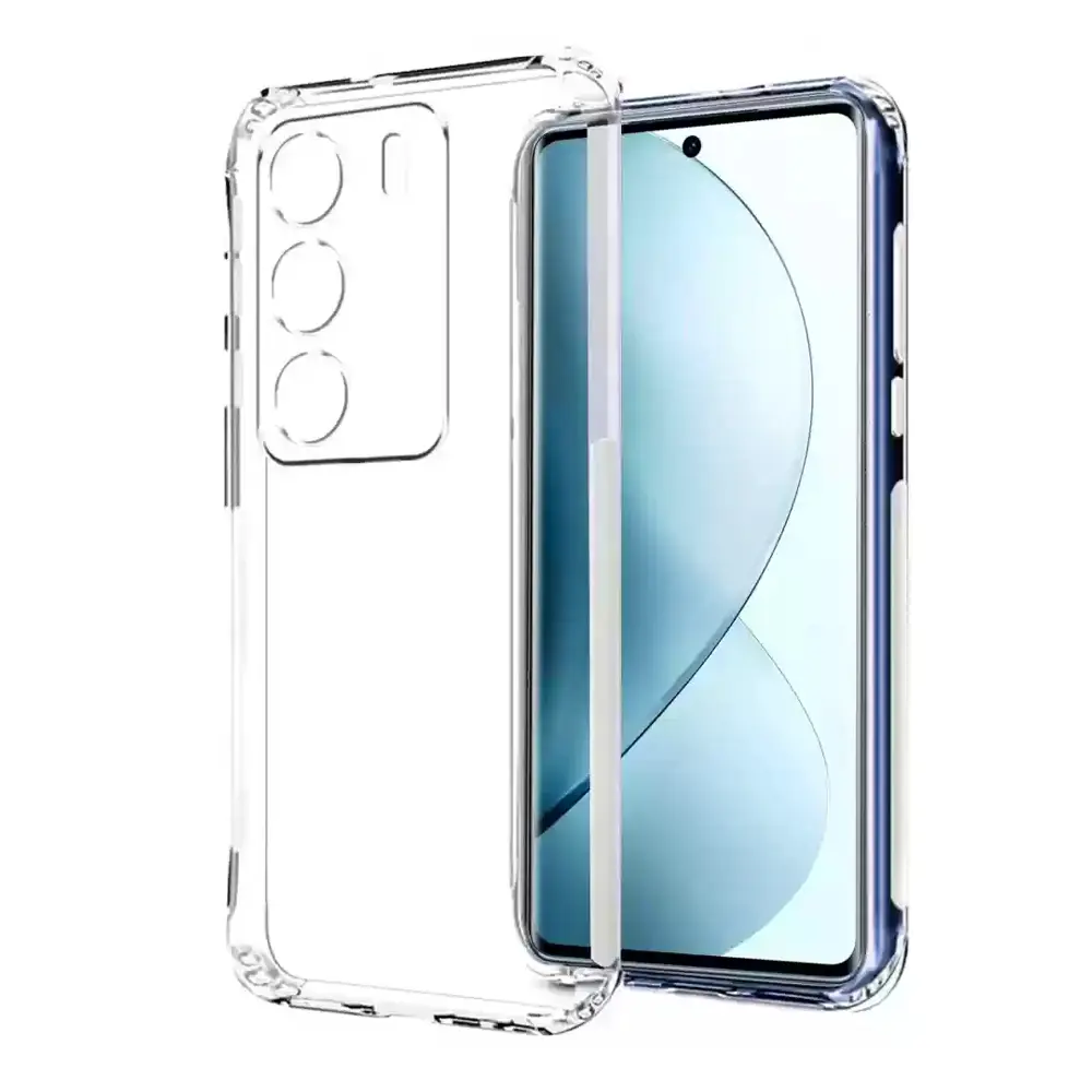 Vivo Y19s 4G Dust Plug TPU|Transparent Back Case
