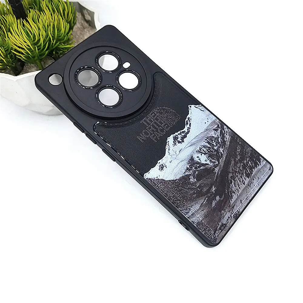 Infinix Zero 40 4G Soft Silicone Printed Back Case (Black)