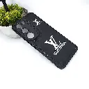Vivo Y19s 4G Soft Silicone Printed Back Case (Black)