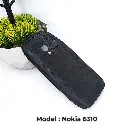Nokia 6310 Soft Silicone Back Case (Black)