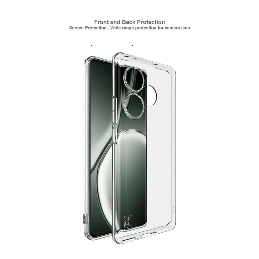 [PO7BORELMEGTNEO6-3] Oppo Realme GT Neo 6 SE 5G|Realme GT 6T 5G|GT Neo 6 5G Dust Plug TPU|Transparent Back Case