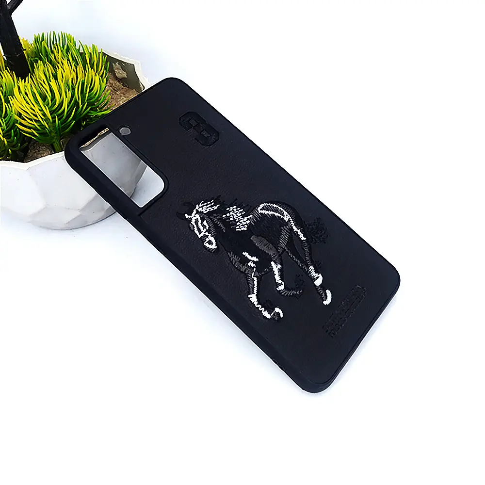 Samsung Galaxy S21 Santa Barbara Polo Racquet Club Back Case (Black)