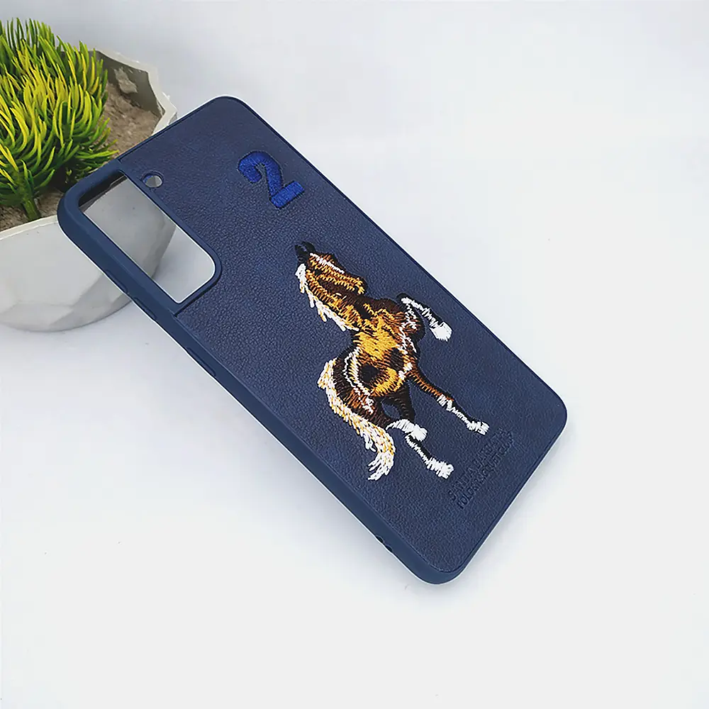 Samsung Galaxy S21 Santa Barbara Polo Racquet Club Back Case (Navy Blue)