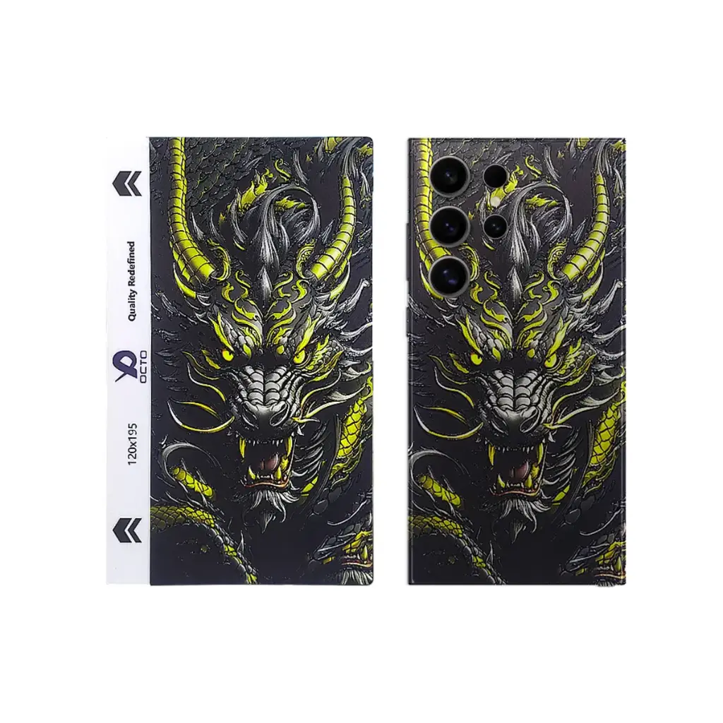 3D Printed Mobile Back Customize Skin (Dragon)