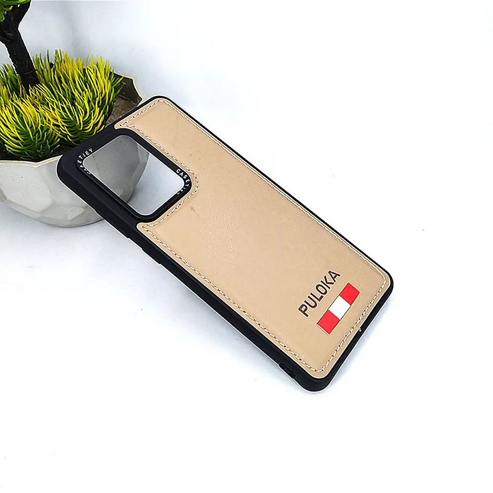 [PO32BSS20U-14-32] Samsung Galaxy S20 Ultra Puloka Luxuary Leather Back Case (Skin)