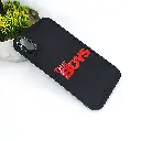 Black Casetify Printed Soft Silicone Back Case for iPhone XR