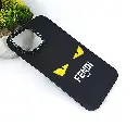 Casetify Printed Soft Silicone Back Case for iPhone 13 Pro Max - Black