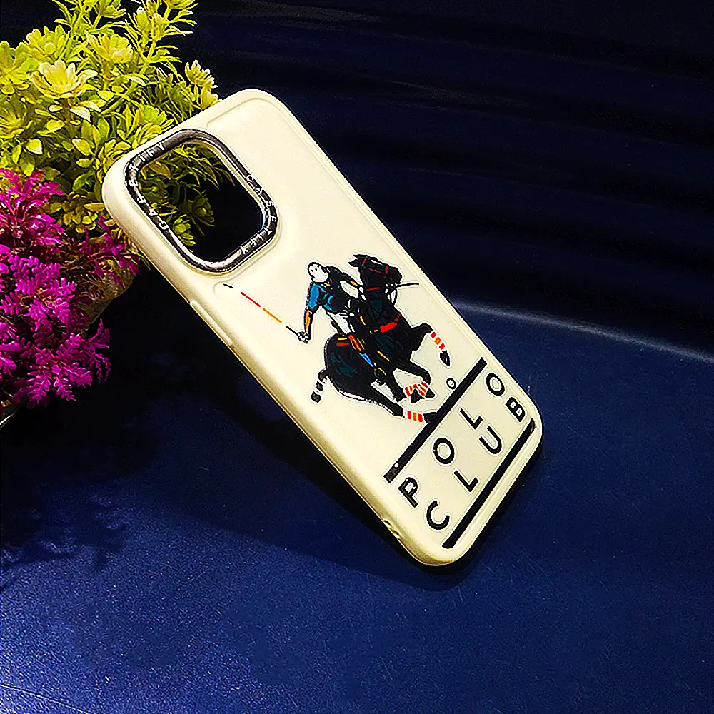 [PO14BIP13PMAX-60-43] Casetify Printed Soft Silicone Back Case for iPhone 13 Pro Max - Off White