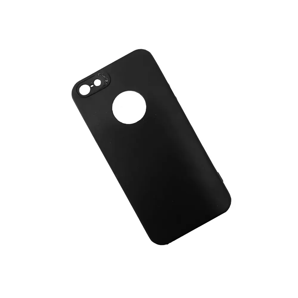 iPhone 5G|5Gs Matte Soft Silicone Paper Case (Black)