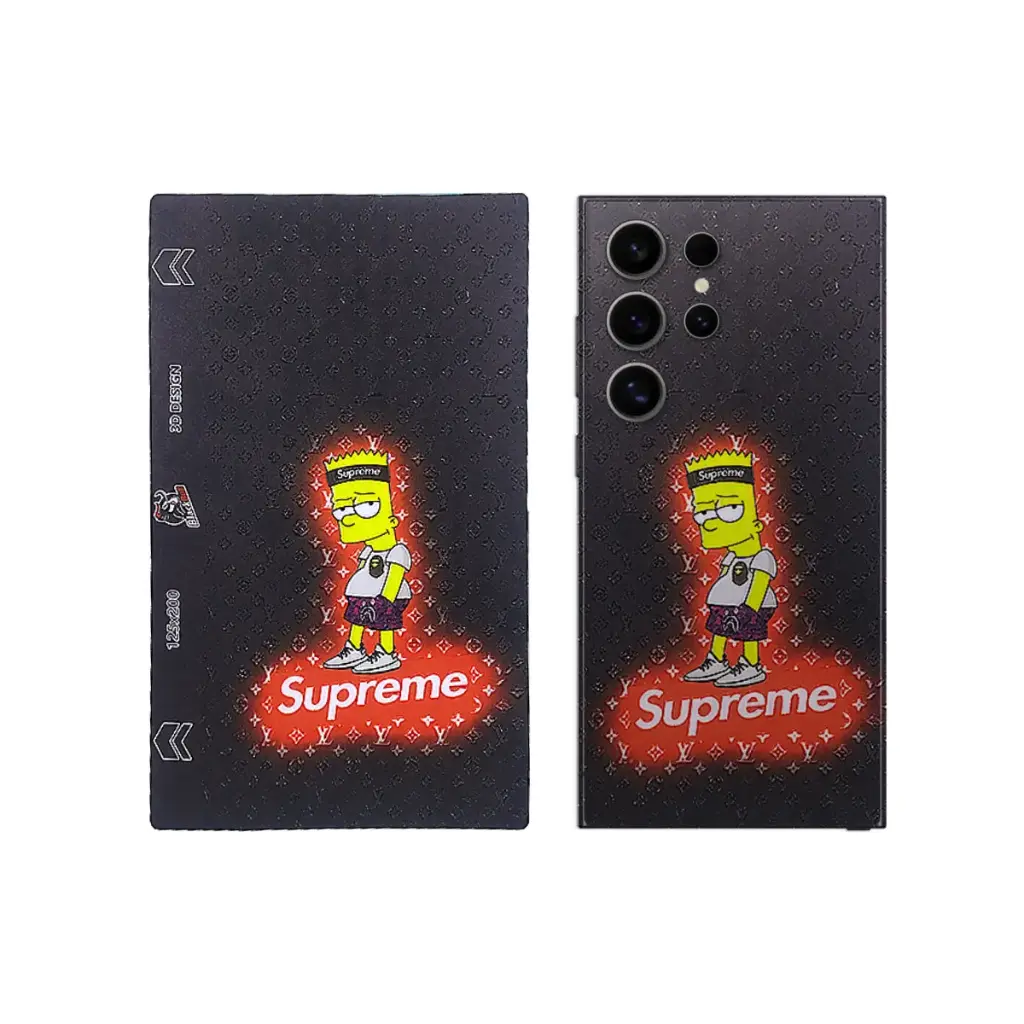 3D Printed Mobile Back Customize Skin (Supreme)