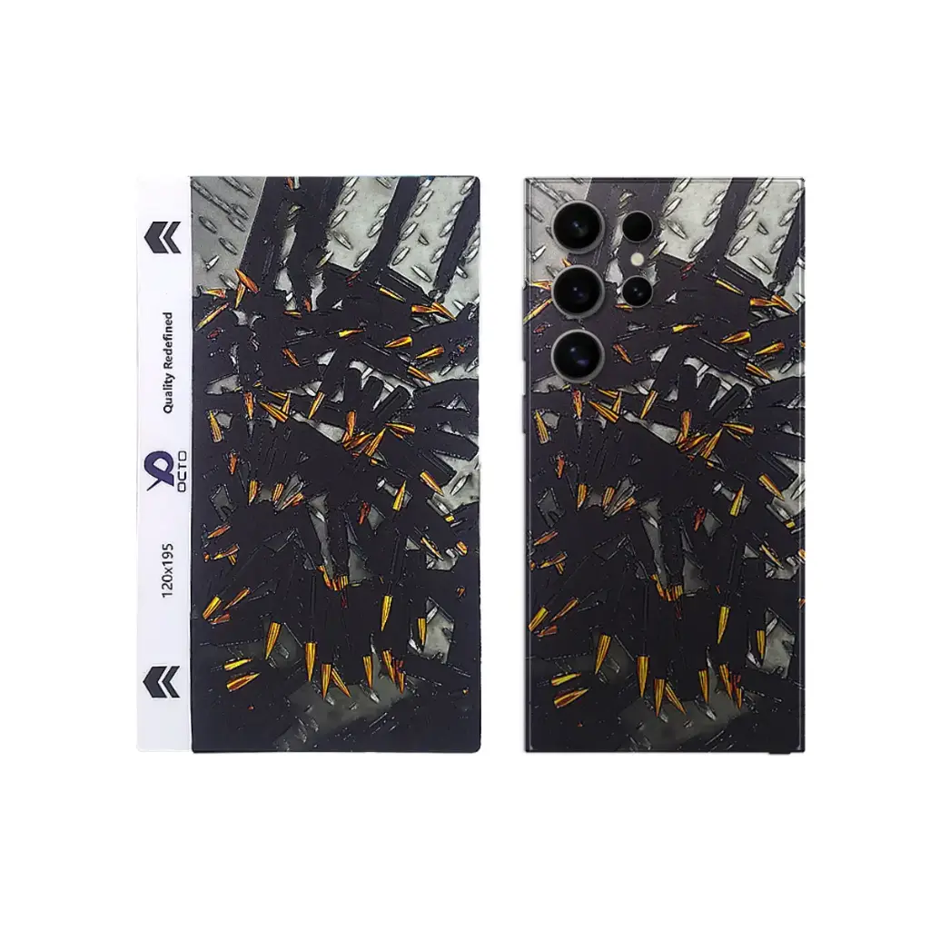 3D Printed Mobile Back Customize Skin ( Bullet )