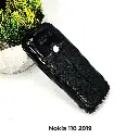 Nokia 110 2019 Soft Silicone Back Case (Black)