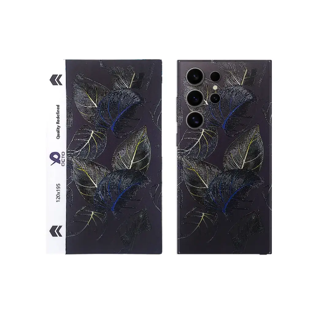 3D Printed Mobile Back Customize Skin ( Leaf )