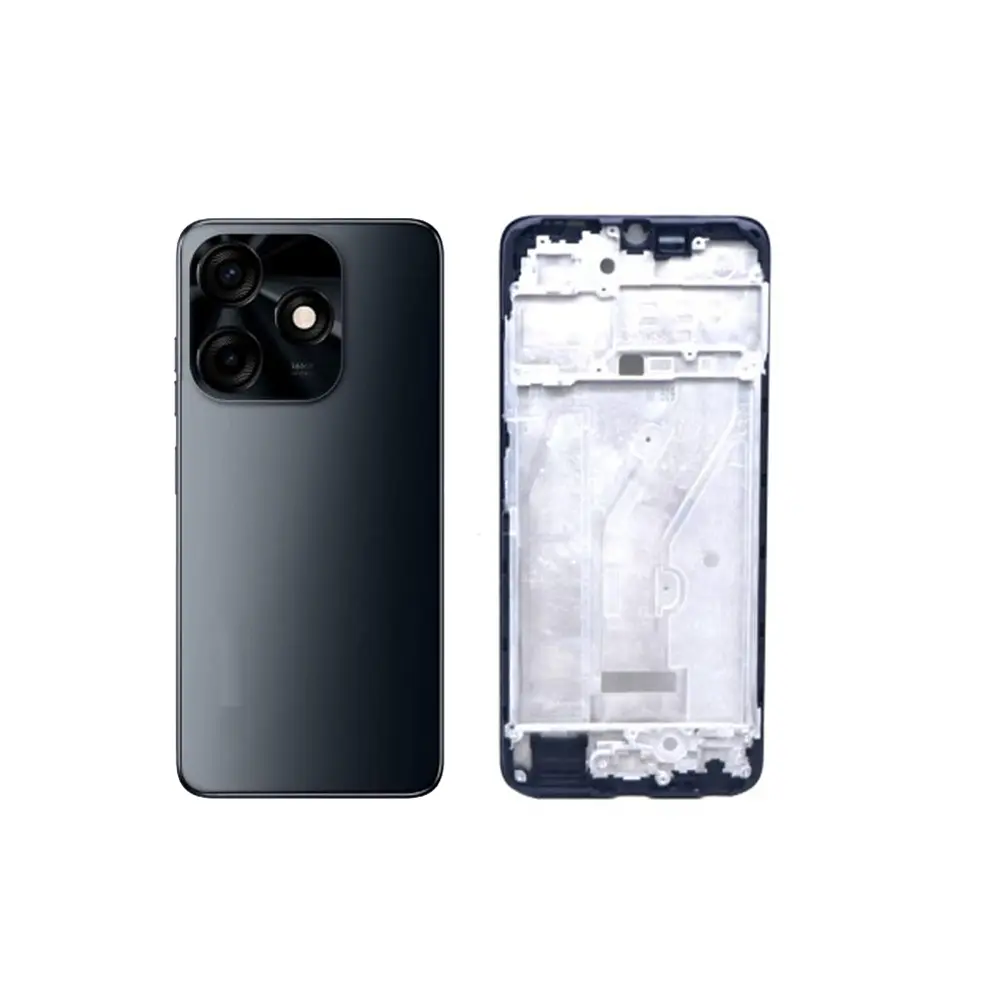 [HS6TSPRK10C-3-2] Tecno Spark 10C Complete Body Black Replacement - High-Quality Mobile Parts