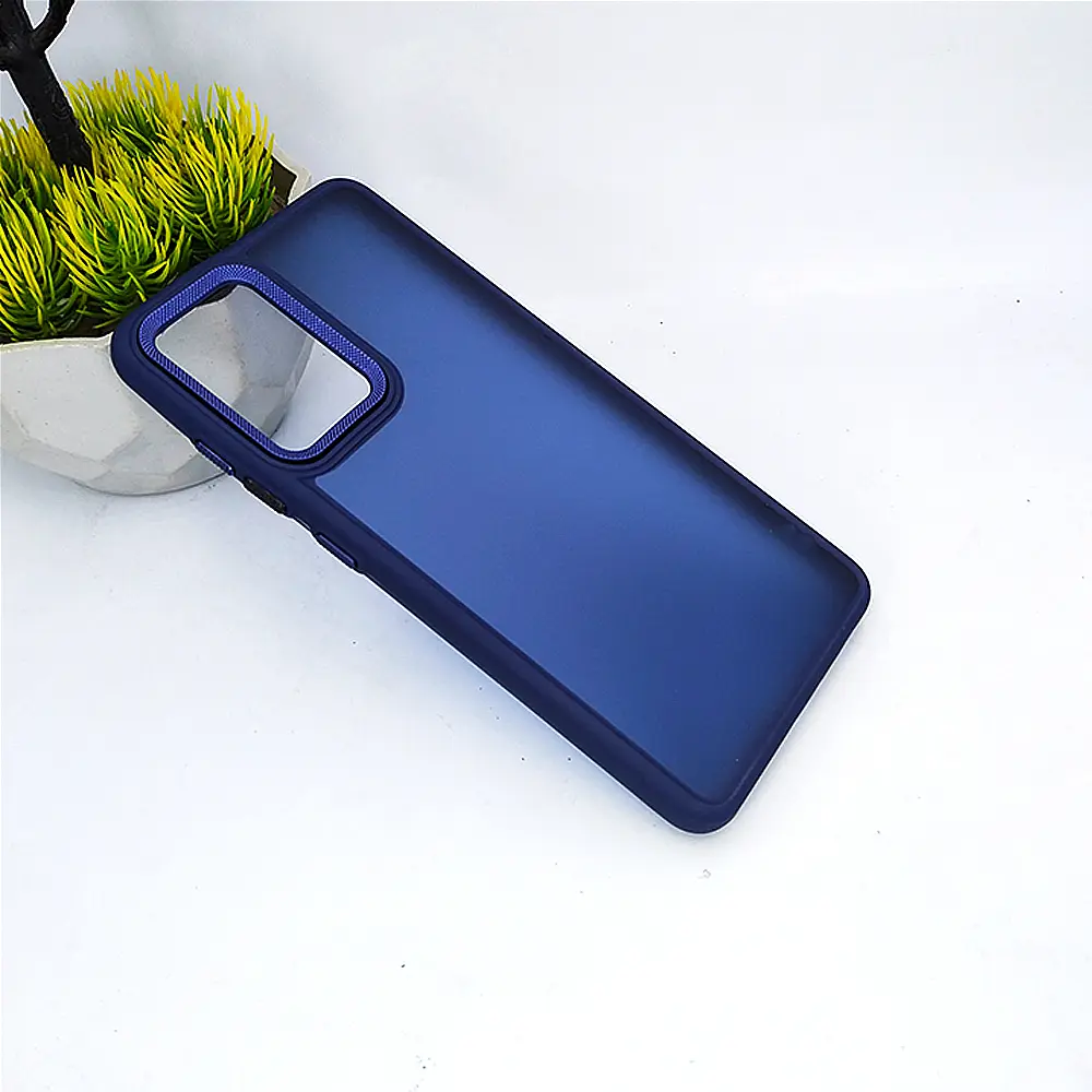 Oppo Realme C61/C63/Note 60 3D Creative Matte Back Case (Navy Blue)