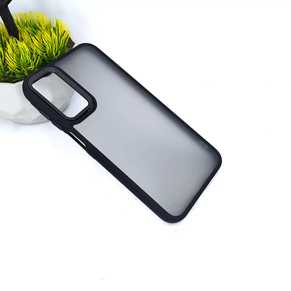 Vivo Y20/Y12S/Y12A/Y20S 3D Creative Matte Back Case (Black)