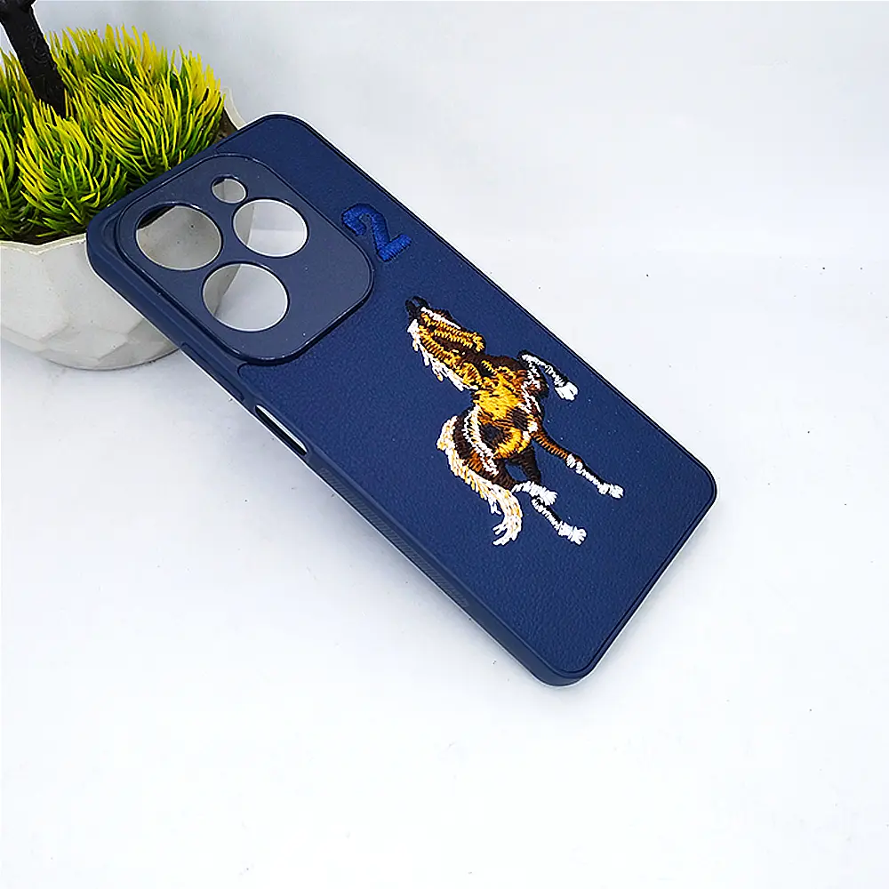 Infinix HOT 40| 40 Pro Santa Barbara Polo&Racquet Club Back Case (Navy Blue)