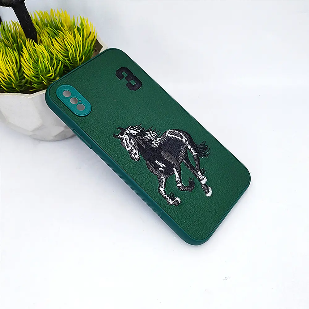iPhone XS|X Santa Barbara Polo & Racquet Club Back Case (Green)