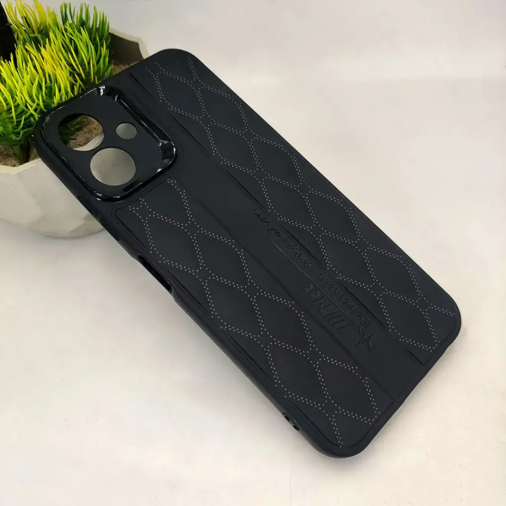 Sparx Neo 5 Plus|Neo 7 Plus New Soft Silicone Back Case (Black)