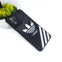 Xiaomi Redmi Note 10 & Note 10S Case - V-Shape Puffer Back 3D Printed, Black