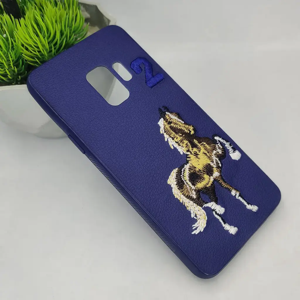 Samsung Galaxy S9 Santa Barbara Polo Back Case (Navy Blue)