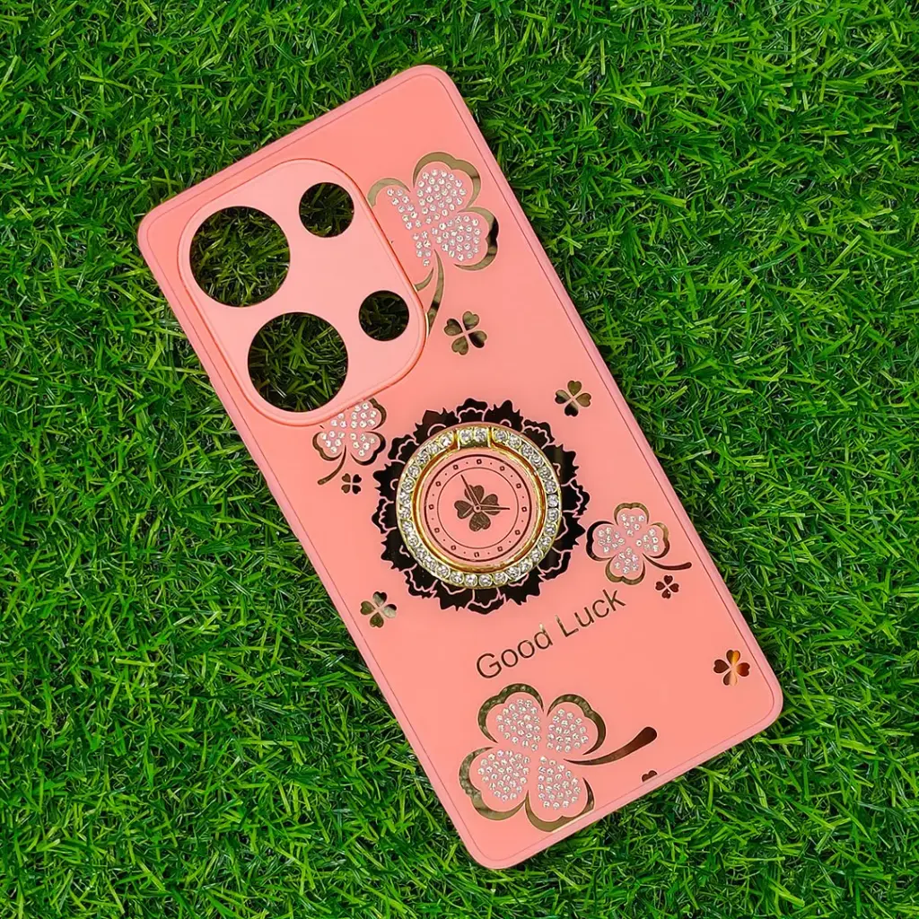 Redmi Note 13 Pro 4G Good Luch LV Back Case (T-Pink)