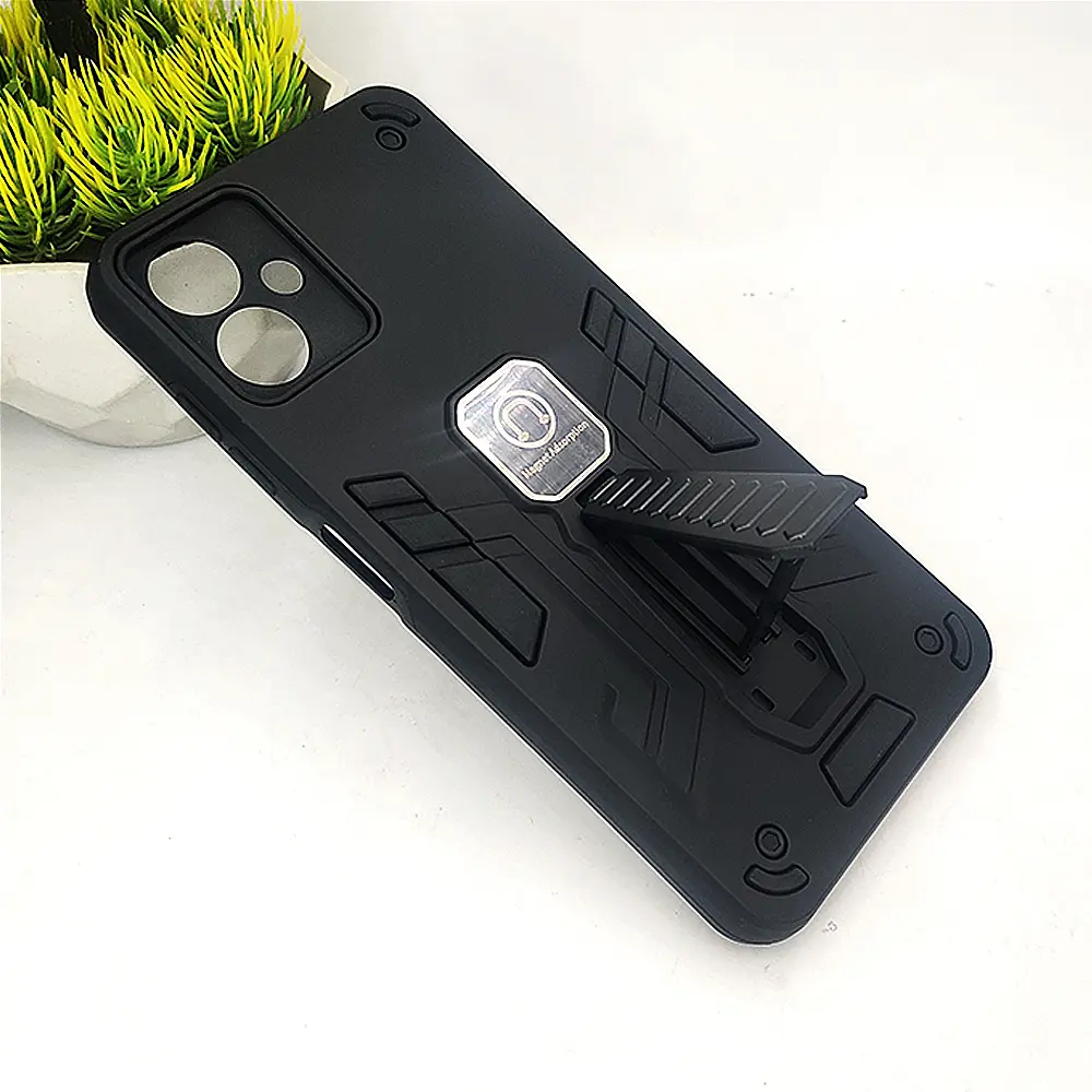 [PO39BSA06-2-2] Samsung Galaxy A06 Armour Back Case (Black)