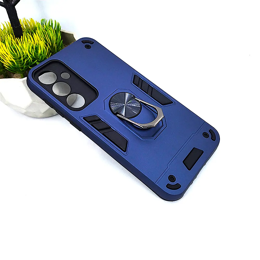 [PO39BSA35 5G-1-17] Samsung Galaxy A35 5G Armour Back Case (Navy Blue)