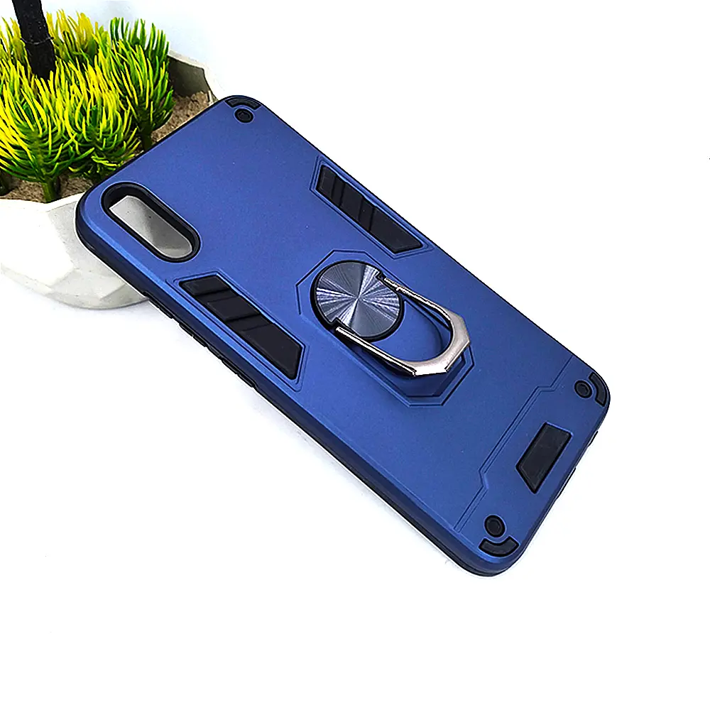 Vivo V11 Armour Back Case (Navy Blue)