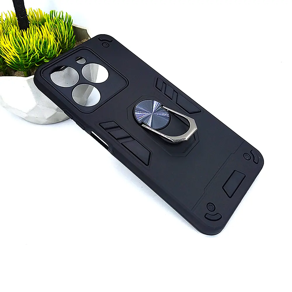 [PO39BORELMEC63-1-2] Oppo Realme C63|Realme C61 Armour Back Case (Black)