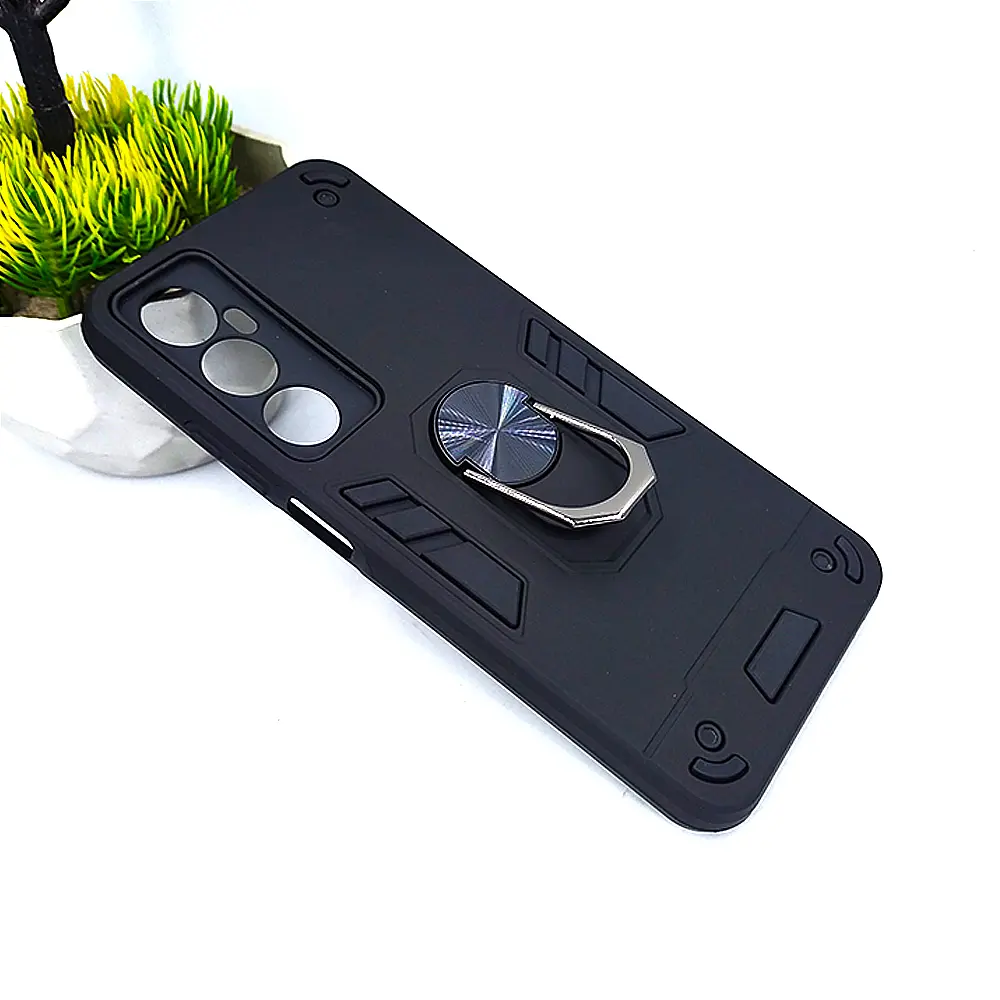 [PO39BORELMEC65-1-2] Oppo Realme C65 Armour Back Case (Black)