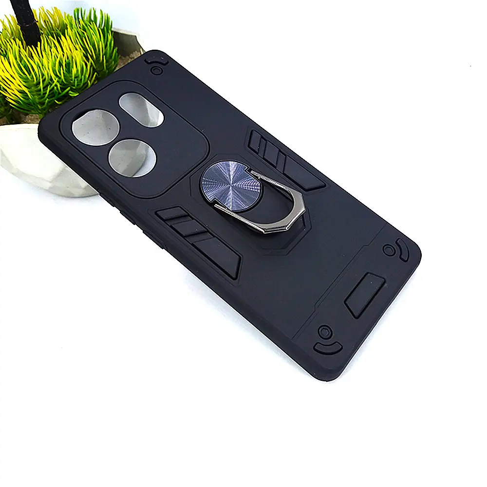 [PO39BIZRO30-1-2] Infinix Zero 30 4G Armour Back Case (Black)