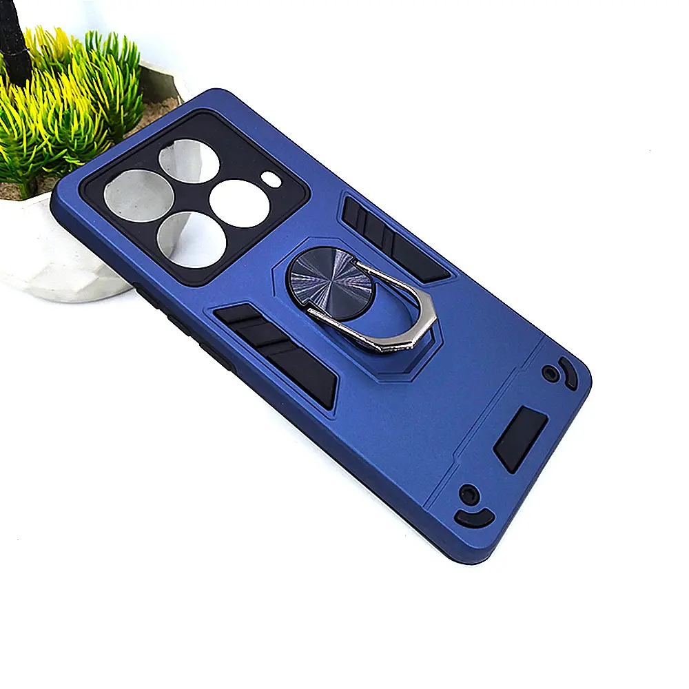 [PO39BINOT40-1-17] Infinix Note 40 4G|5G Armour Back Case (Navy Blue)
