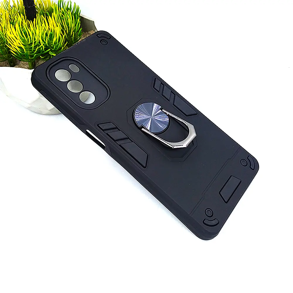 Motorola Moto G51 5G Armour Back Case (Black)