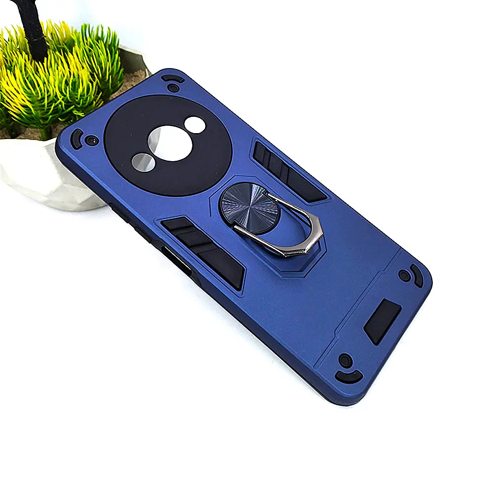 Xiaomi Redmi A3|Redmi A3x Armour Back Case (Navy Blue)