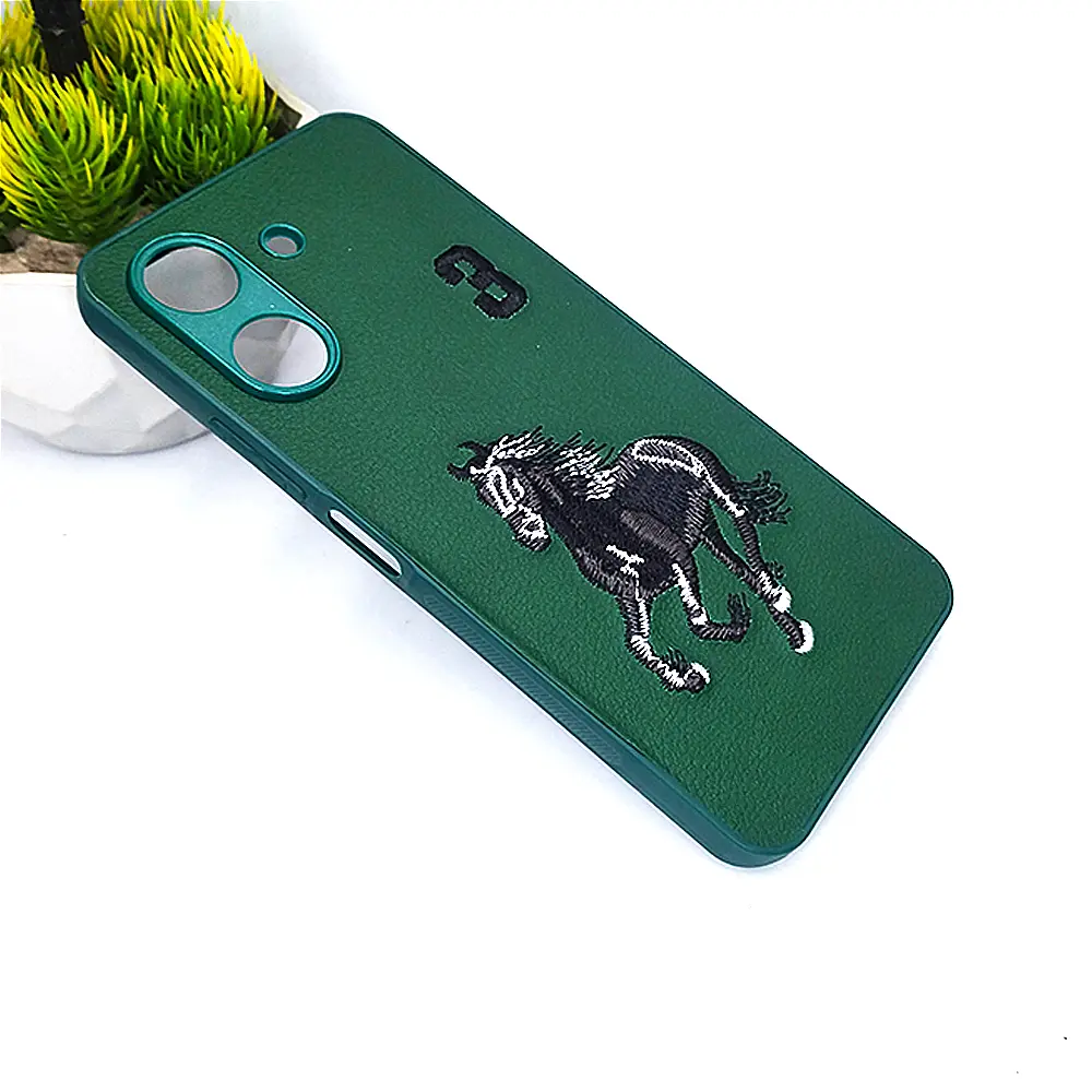 Xiaomi Redmi 13C|Poco C65 Santa Barbara Polo Back Case (Green)