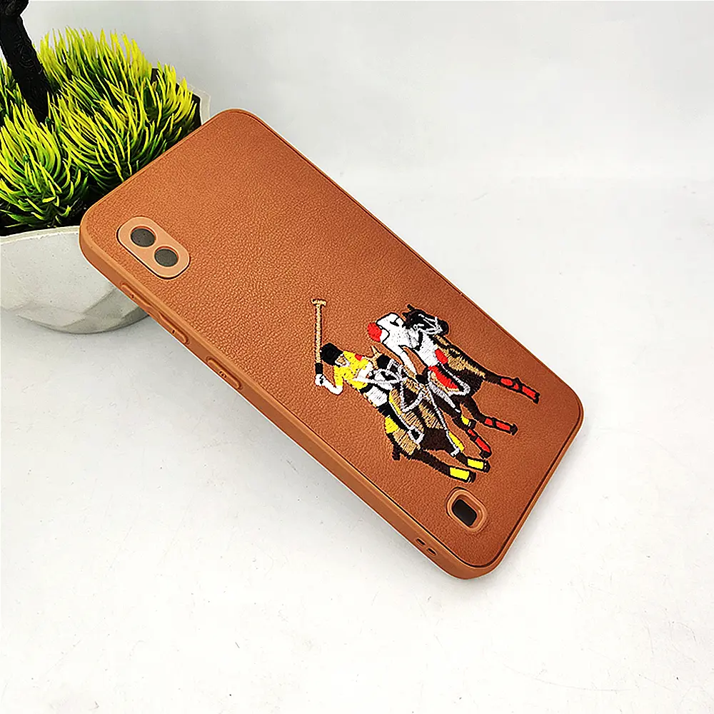 Samsung Galaxy  A10 Santa Barbara Polo Raquet Back Case (Brown)