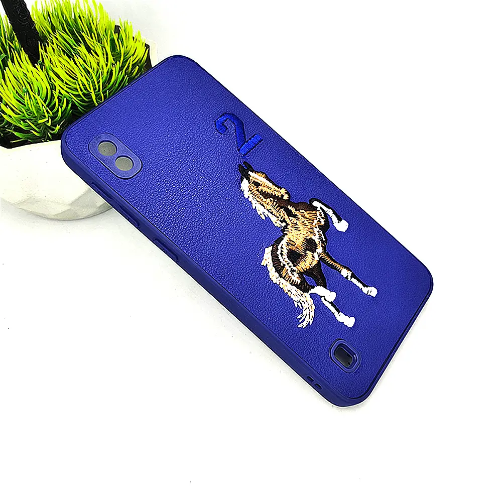 Samsung Galaxy  A10 Santa Barbara Polo Raquet Back Case (Navy Blue)