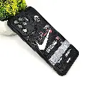 Black Soft Silicone Printed Back Case for Oppo F19 Pro