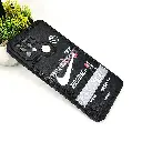 Tecno Pova Soft Silicone Printed Back Case - Stylish Black Protection