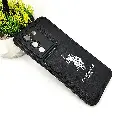 Infinix Note 12 G96 Soft Silicone Printed Back Case (Black)
